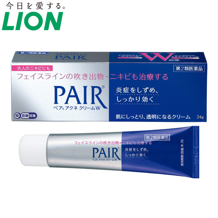 LION 獅王 PAIR ACNE 痘痘軟膏W 24g