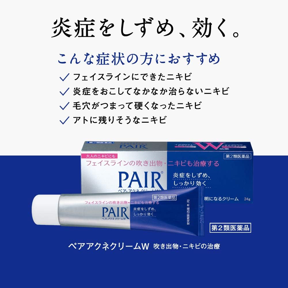 LION 獅王 PAIR ACNE 痘痘軟膏W 24g