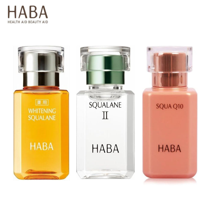 樂樂JAPAN日本代購｜HABA 美白C鯊烯精純液Q10賦活精純液植萃角鯊