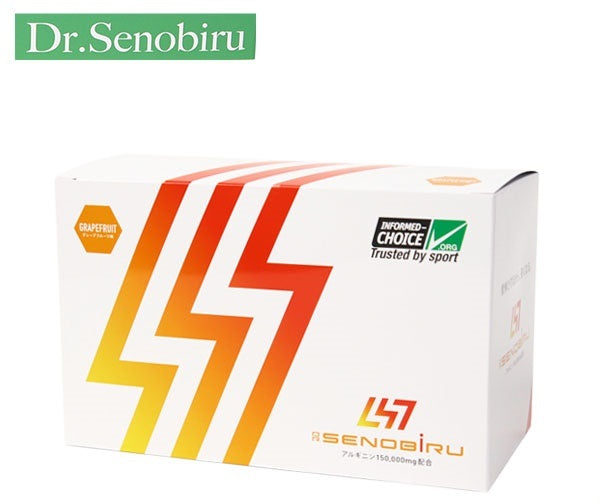 樂樂JAPAN日本代購｜ Dr.Senobiru 高人一等精胺酸60包入/盒葡萄柚鳳梨
