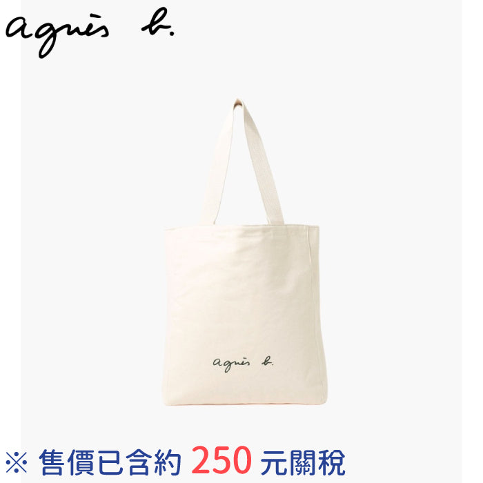 日本限定 agnès b logo 肩背包 GO03-08