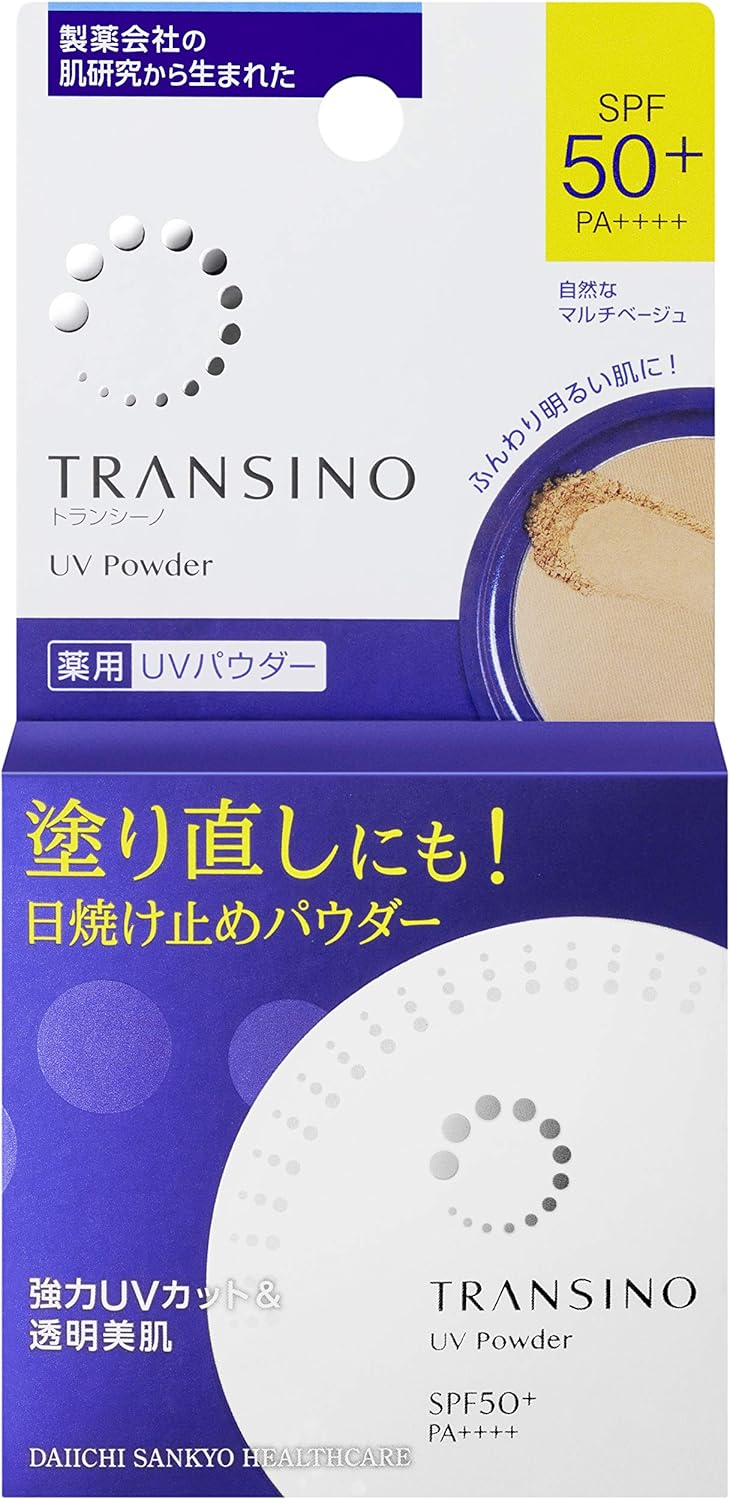 第一三共 TRANSINO 高係數防曬UV蜜粉餅 12g