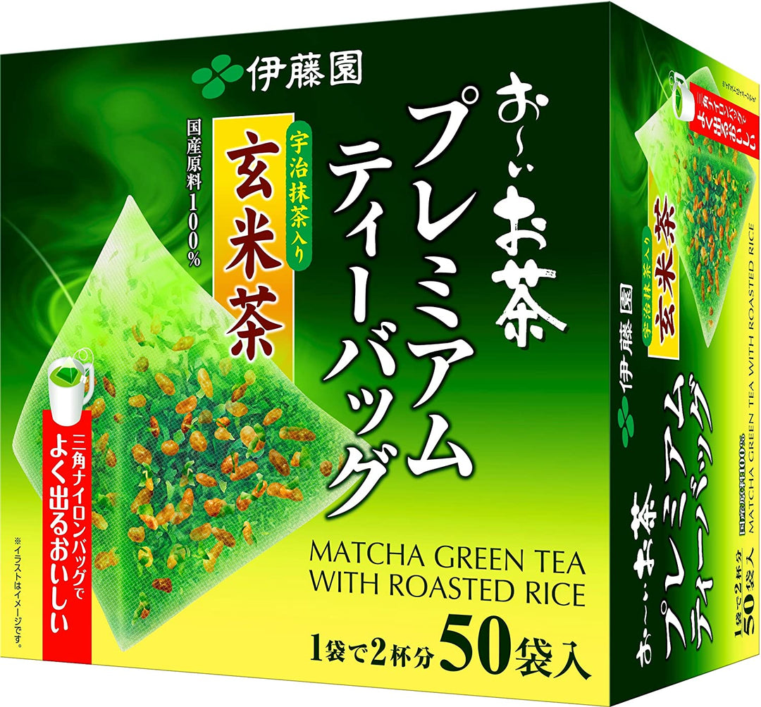 ITOEN 伊藤園 綠茶 玄米茶 煎茶 獨立三角茶包 50袋入