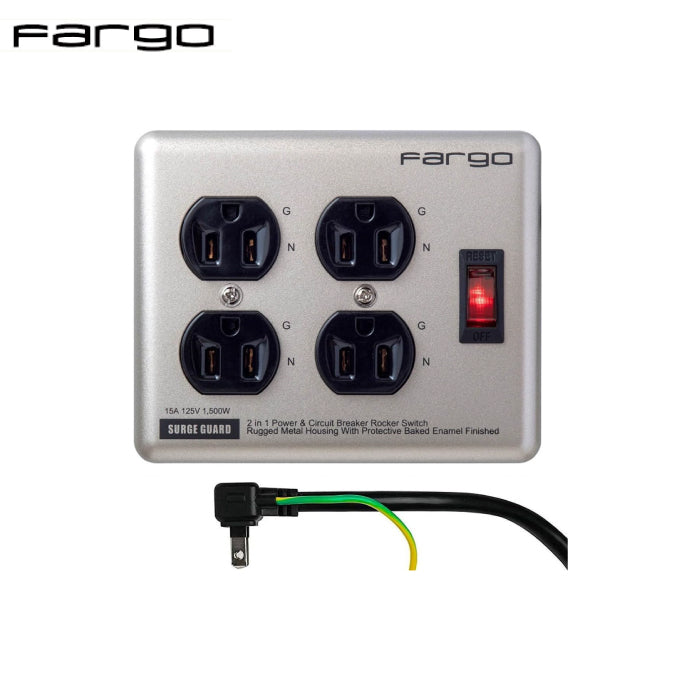 Fargo 工業風 USB 2孔 3孔 延長插座