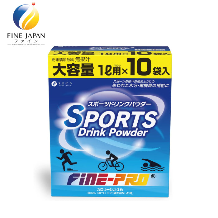 FINE JAPAN 運動沖泡粉 40g 5袋 10袋