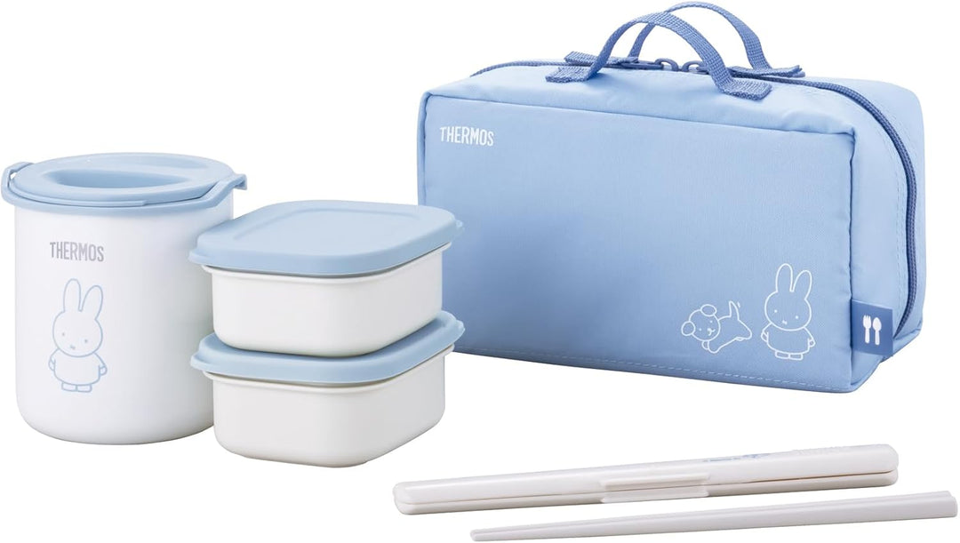 THERMOS 膳魔師 250mL 便當盒組 米奇/米飛兔款