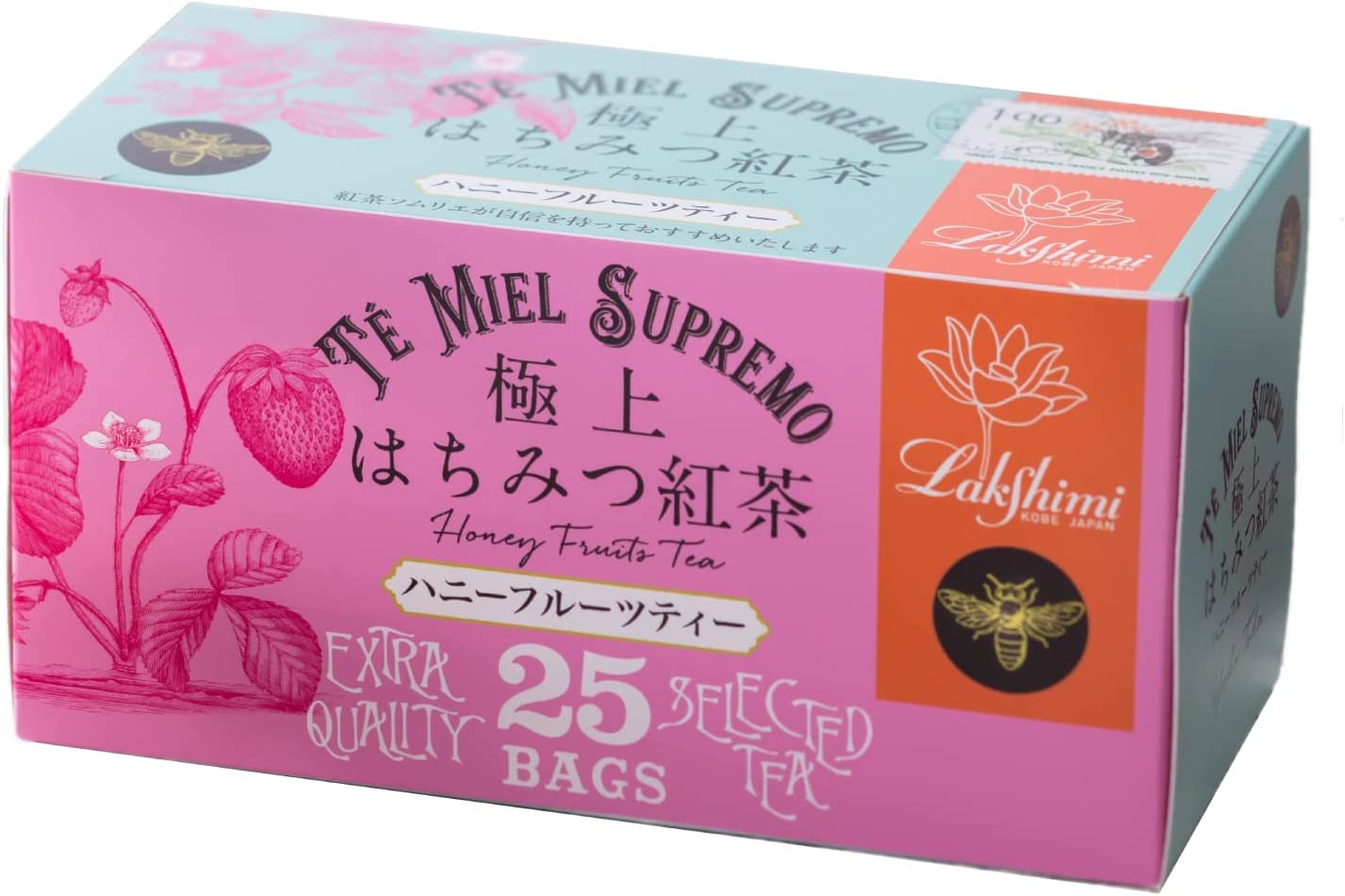 樂樂JAPAN日本代購｜Lakshimi 極上蜂蜜系列茶包25包/盒– 樂樂Japan