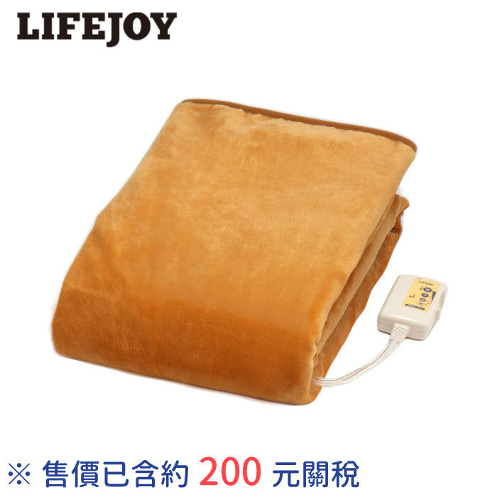 LIFEJOY 法蘭絨電熱毯 JCBR803 日本製