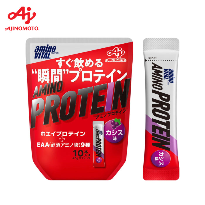 味之素 Amino Vital Protein 胺基酸乳清蛋白粉 檸檬 黑醋栗