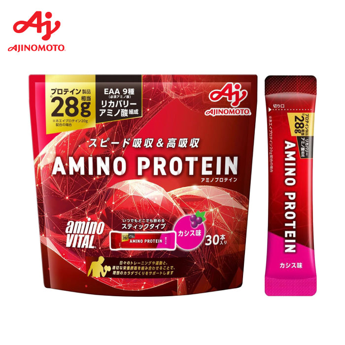 味之素 Amino Vital Protein 胺基酸乳清蛋白粉 檸檬 黑醋栗
