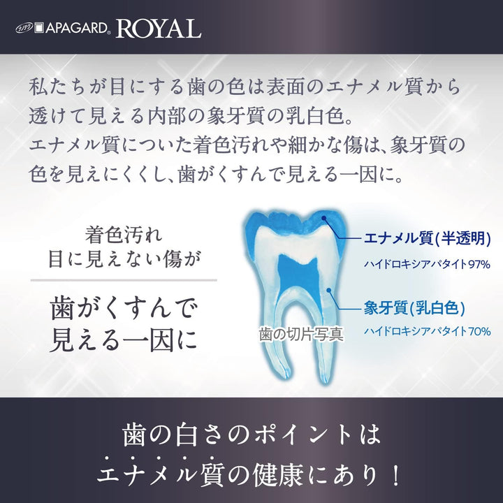 APAGARD ROYAL美白牙膏 135g