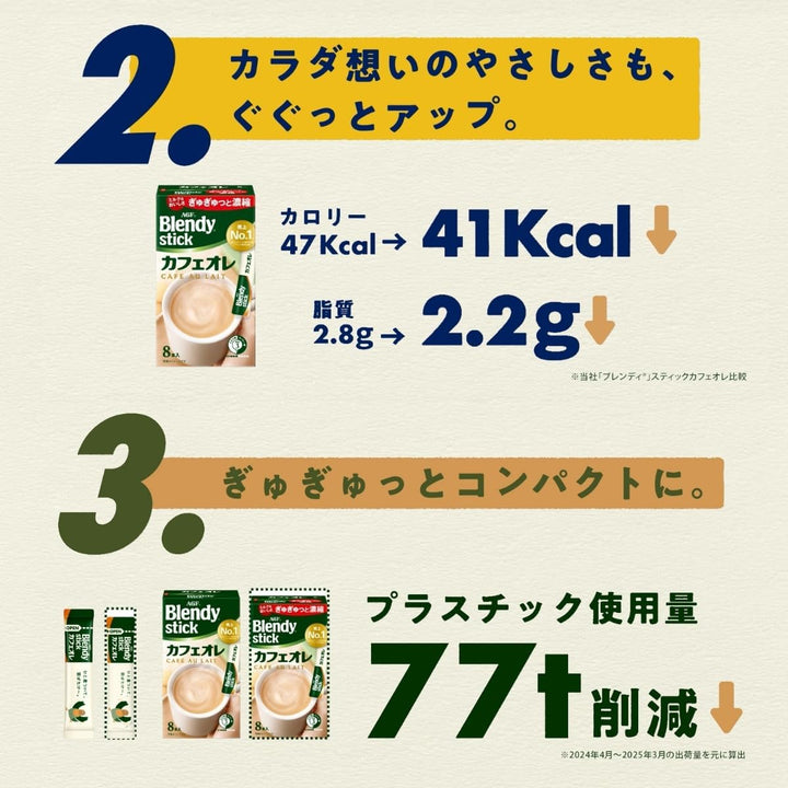AGF Blendy 綜合歐蕾 4種口味組合 40入