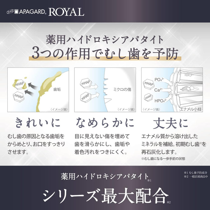 APAGARD ROYAL美白牙膏 135g