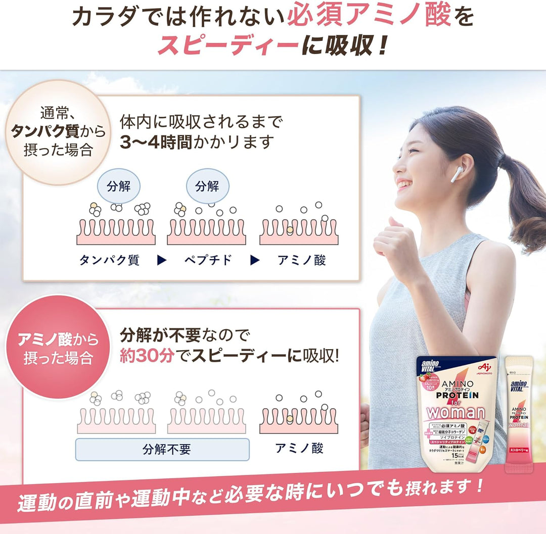 味之素 Amino Vital 女性專用 胺基酸 10入&30入