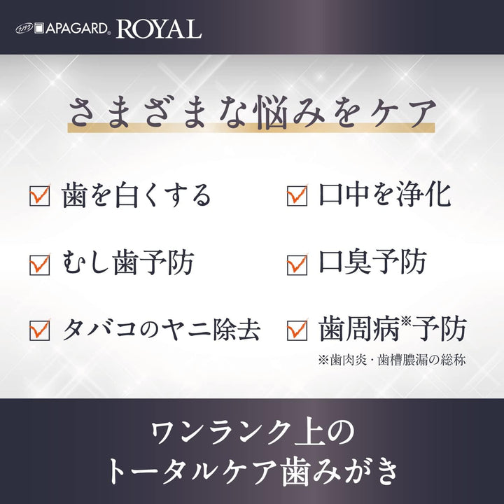 APAGARD ROYAL美白牙膏 135g