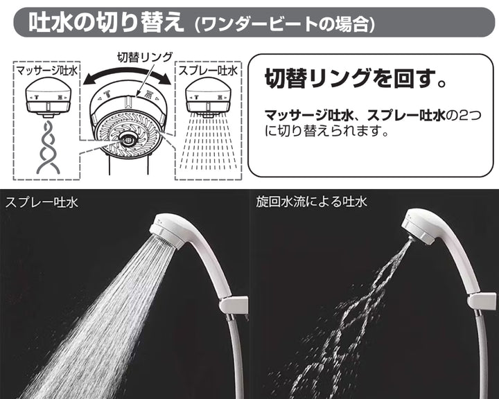 TOTO 東陶 驚異水波省水蓮蓬頭 THC10C