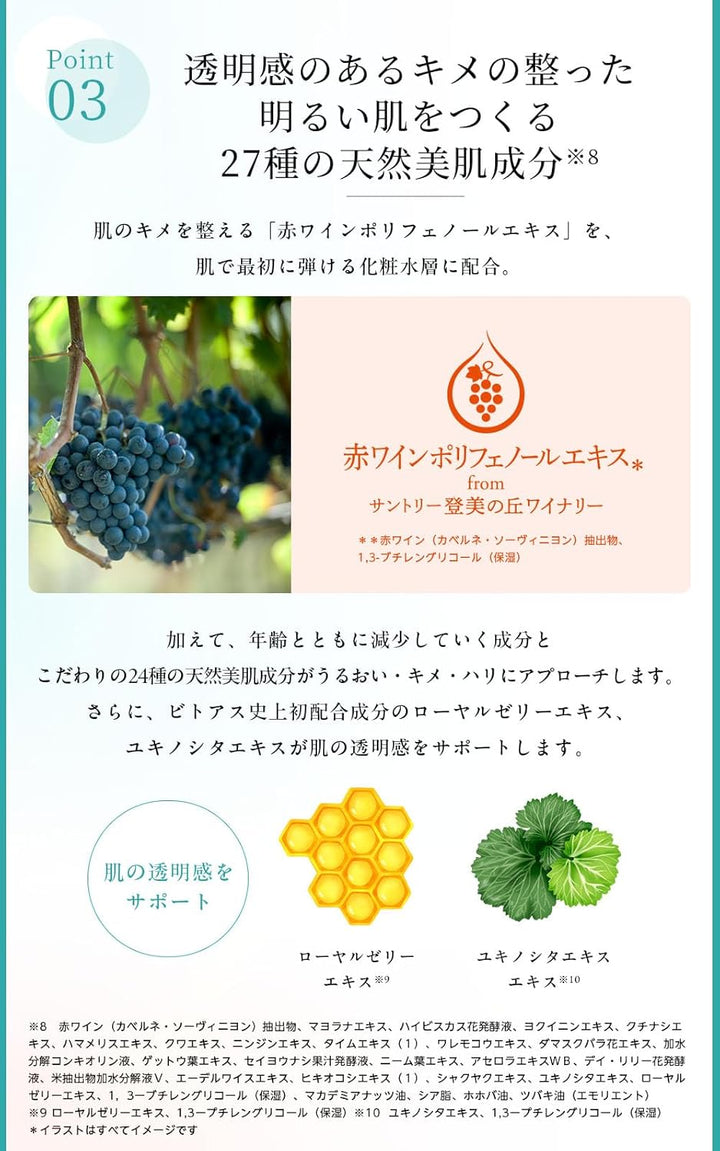 SUNTORY 三得利 蜜得絲 美白抗皺精華液