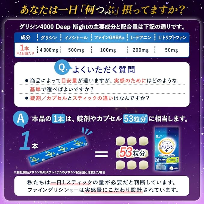 FINE JAPAN 超級甘氨酸4000 舒眠飲30包/盒 蜜桃風味