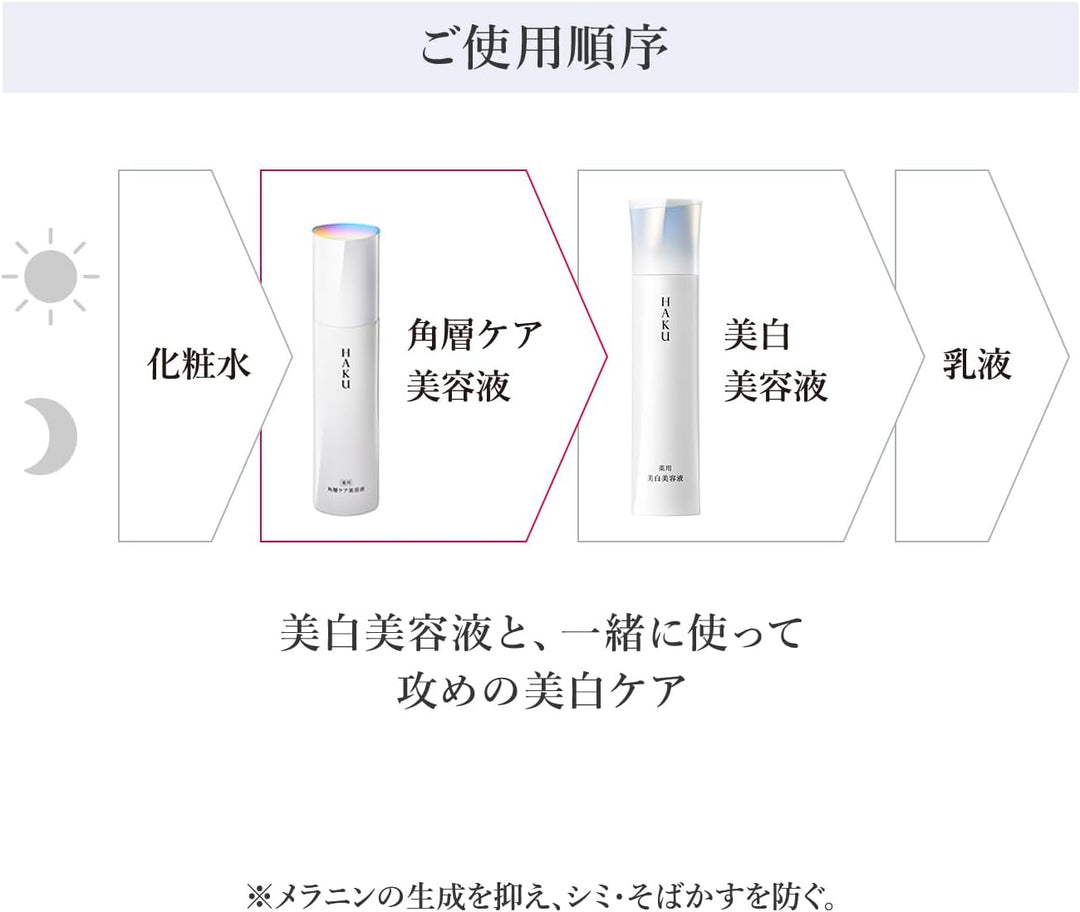 HAKU 驅黑淨白 角質拋光美白精華液 120ml