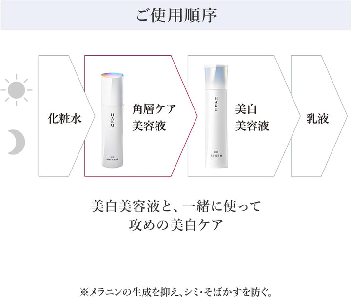 HAKU 驅黑淨白 角質拋光美白精華液 120ml