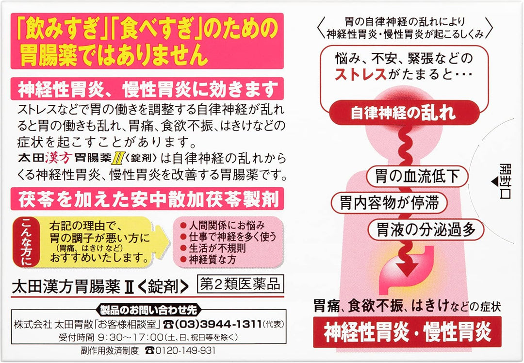 太田漢方胃腸藥Ⅱ錠狀 54錠/120錠