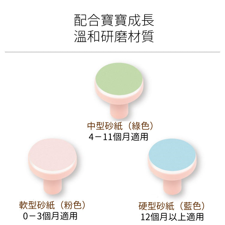 Combi 康貝 親子電動磨甲機 磨頭補充包