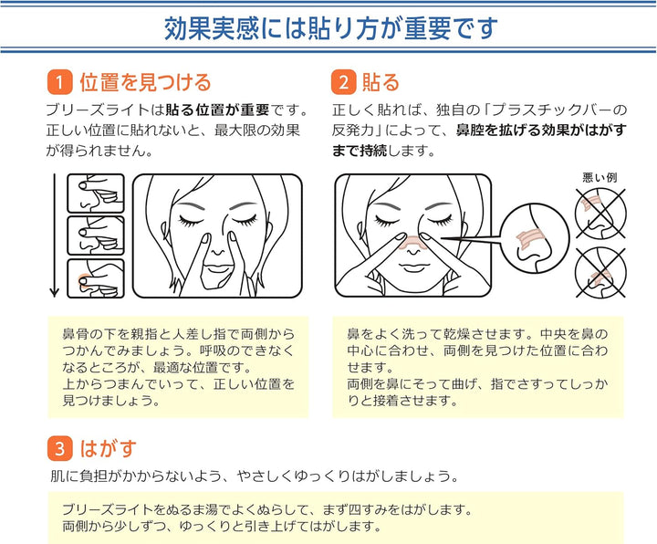 佐藤製藥 SATO Breathe Right 通氣鼻貼