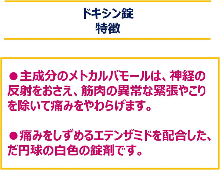 合利他命製藥 多辛片 肩頸酸痛藥