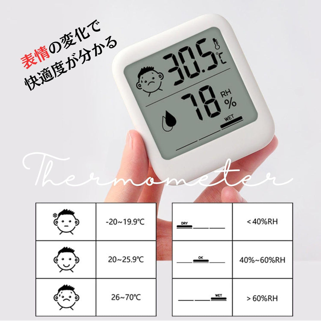 HATUSOKU 表情 溫濕度計