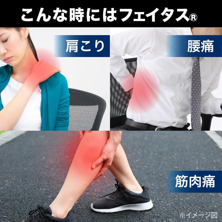 久光製藥 Feitas 5.0 冷感 溫感 痠痛貼布