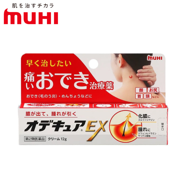 MUHI 池田模範堂 癤子膿包治療藥 EX 12g