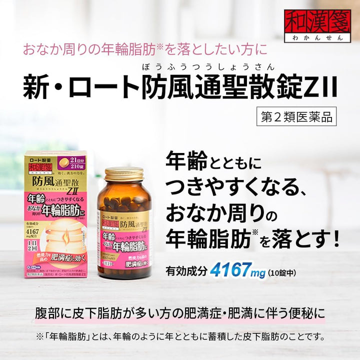 ROHTO  樂敦製藥 防風通聖散錠ZII 210錠