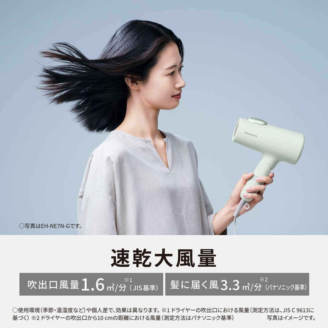 Panasonic 國際牌 EH-NE7N EH-NE7M 雙倍礦物負離子吹風機