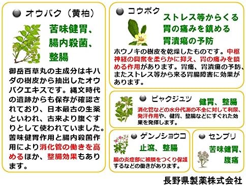 長野県製薬 御岳百草丸 罐裝