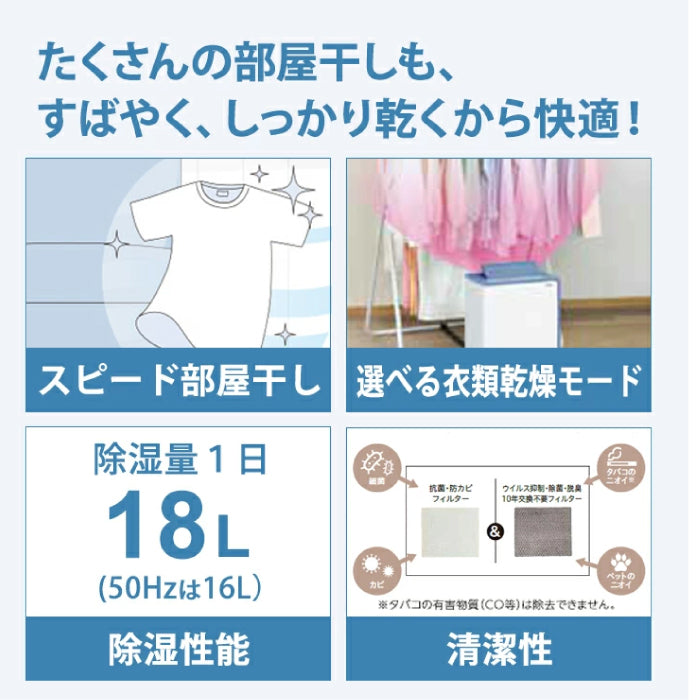 CORONA BD-H1825-AG 除濕機 18L