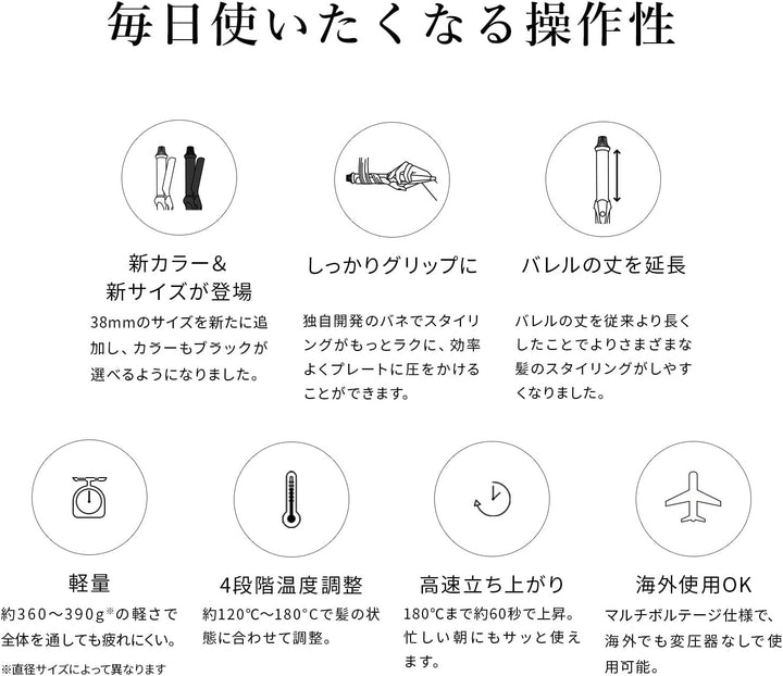 ReFa CURL IRON PRO 電棒捲