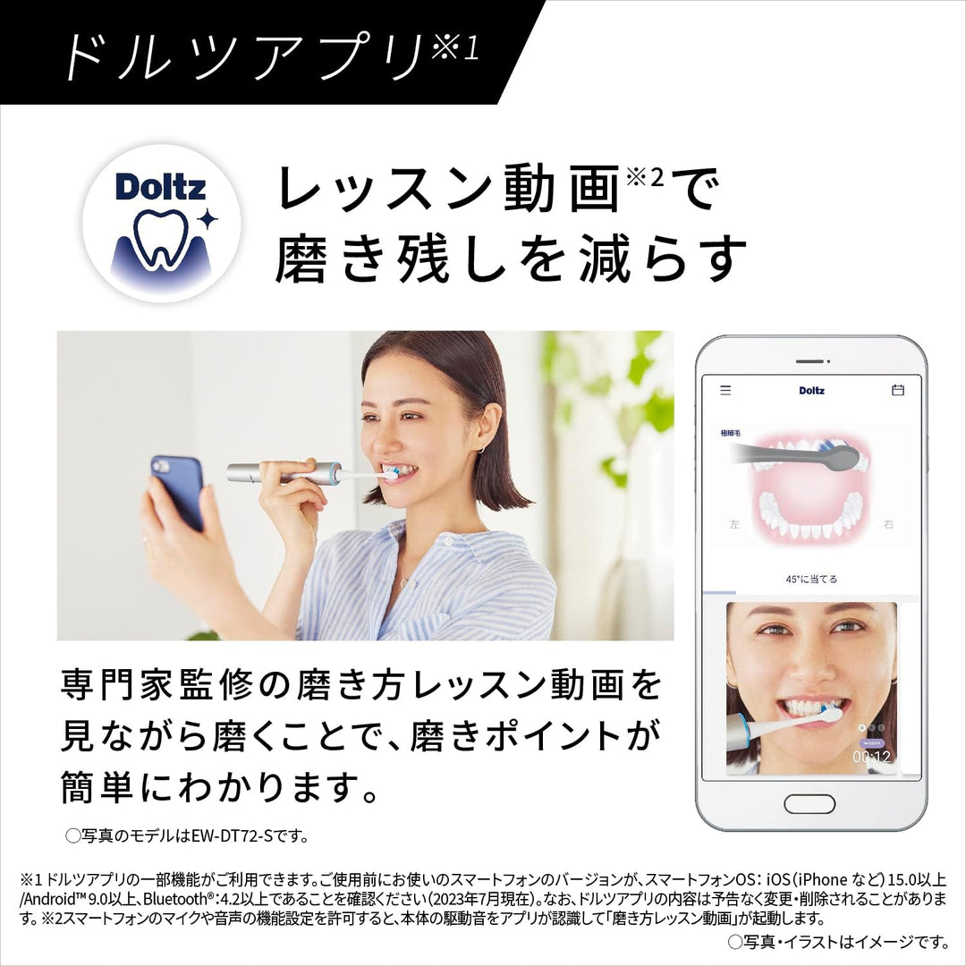 Panasonic 國際牌 Doltz 音波電動牙刷 EW-DA57 EW-DA37