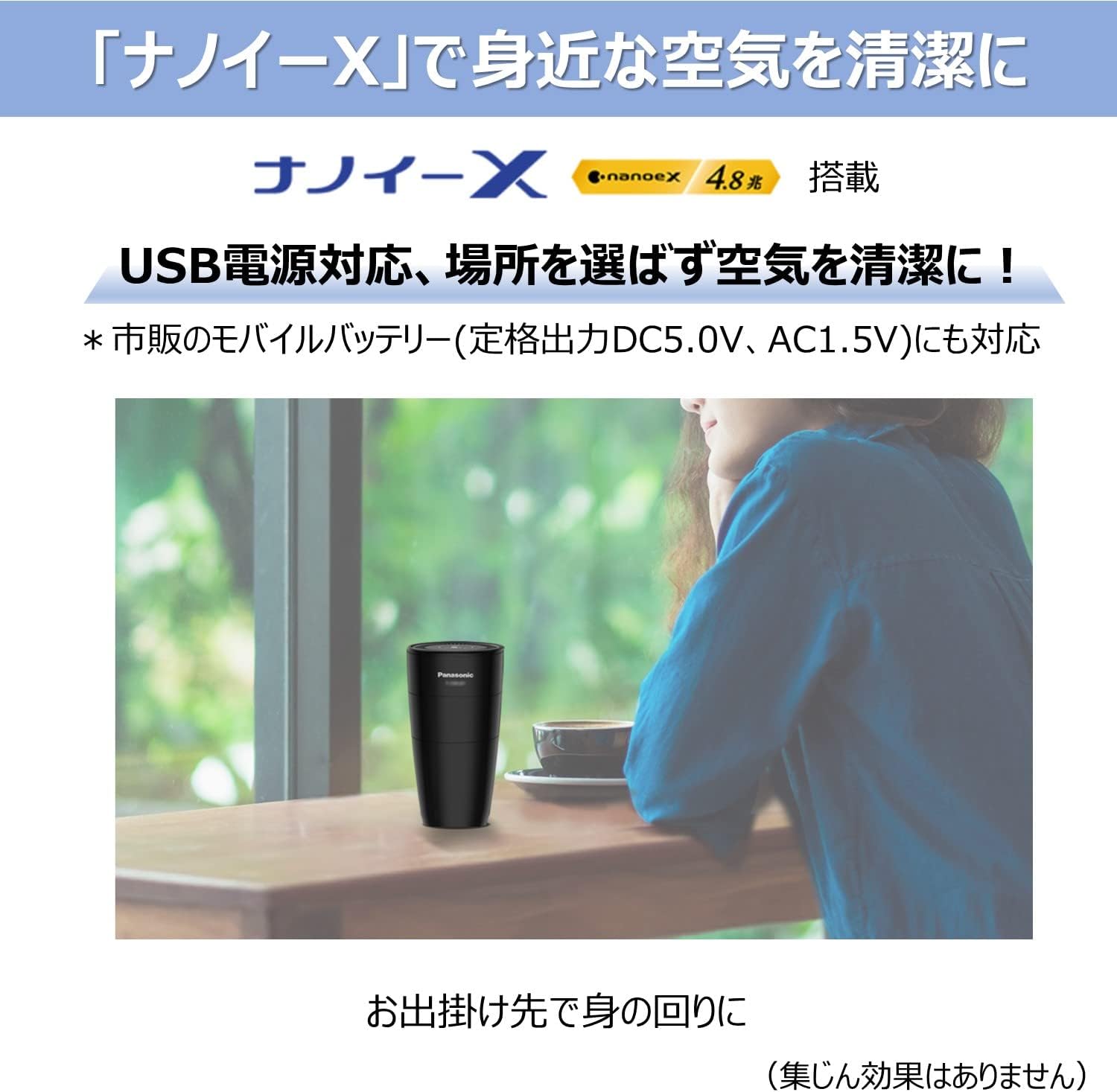 パナソニック F-GMU01 空気清浄機 美品✨ 概要 ナノイー発生機 F-GMU01 | ナノイー発生機 | Panasonic
