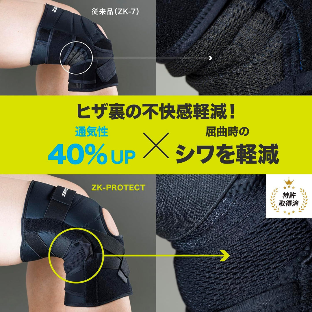 ZAMST ZK系列 ZK-PROTECT 硬支撐 運動護膝
