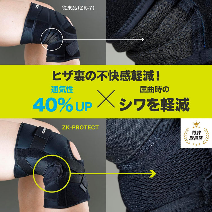 ZAMST ZK系列 ZK-PROTECT 硬支撐 運動護膝