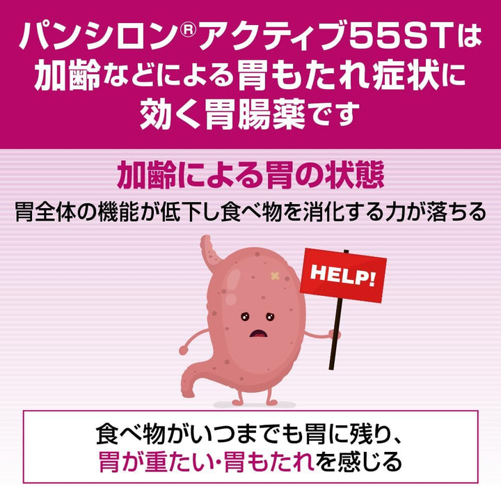 ROHTO 樂敦製藥 Pansiron Active55 顆粒粉 錠狀胃藥