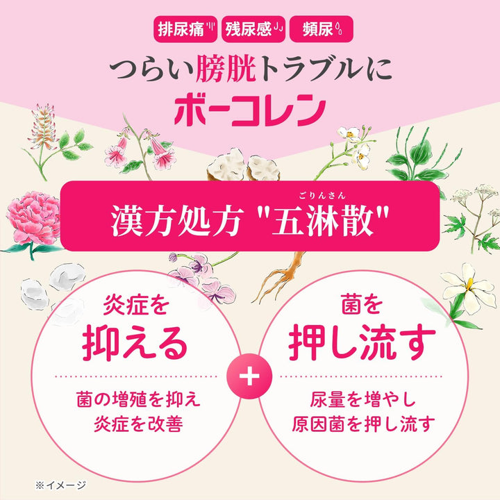 小林製藥 BOUKOREN 排尿痛 殘尿感 頻尿 漢方藥 48錠