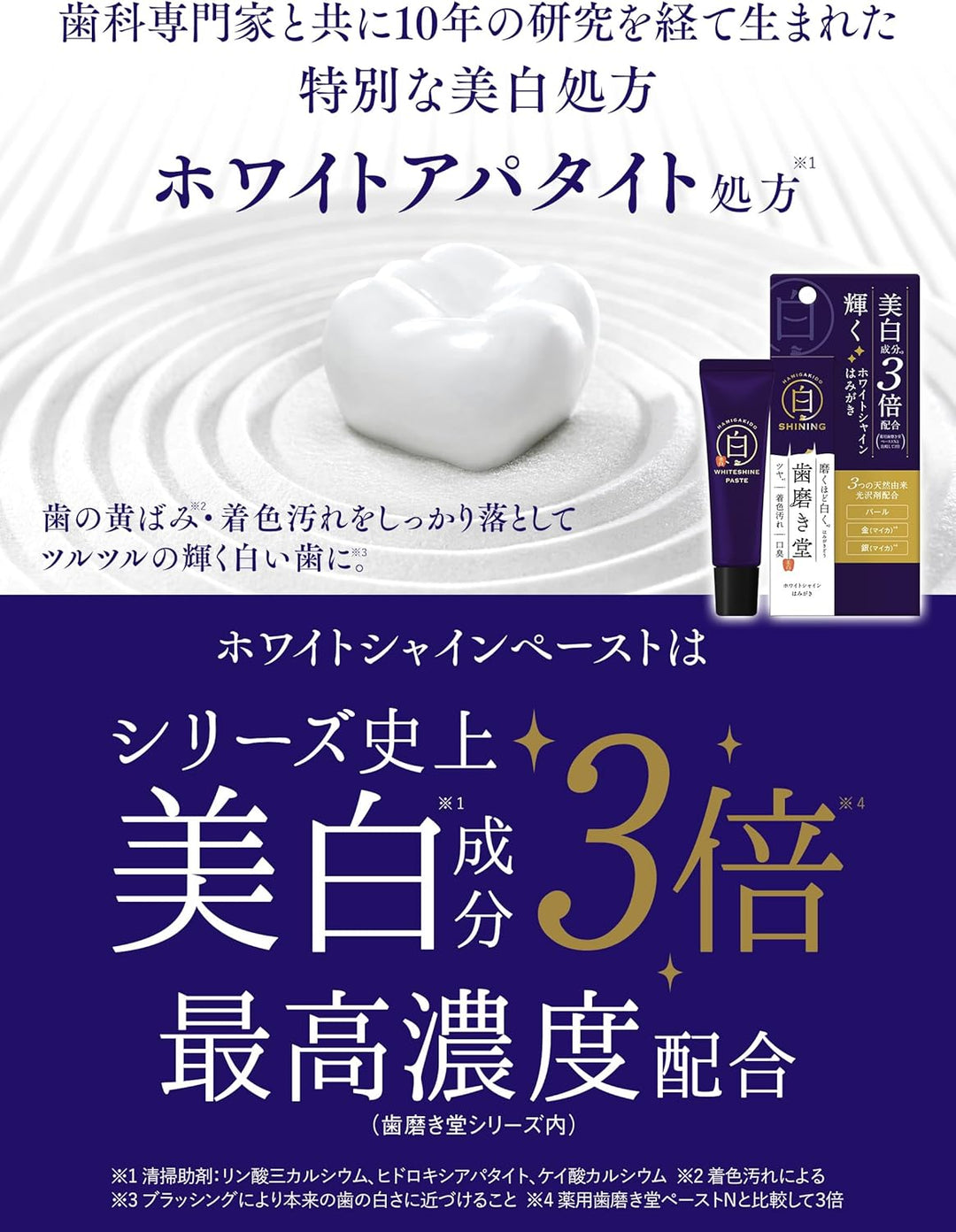 HAMIGAKIDO 齒磨殿堂 專業修補牙膏 極致淨白 去垢淨白