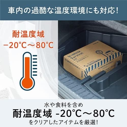 KING JIM 車內防災用品組 12件組 SYS-200