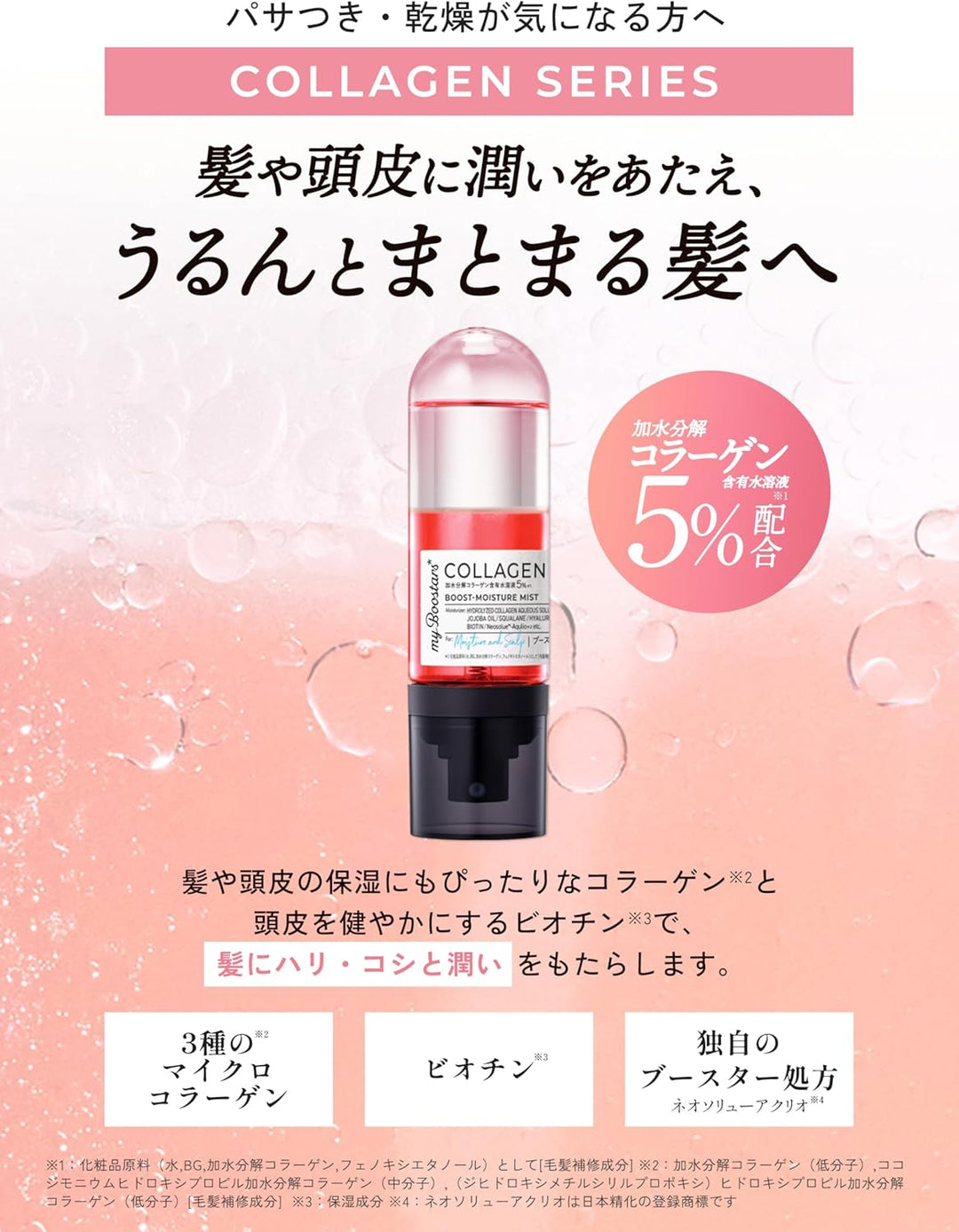 Myboostars 頭髮精華噴霧 90ml
