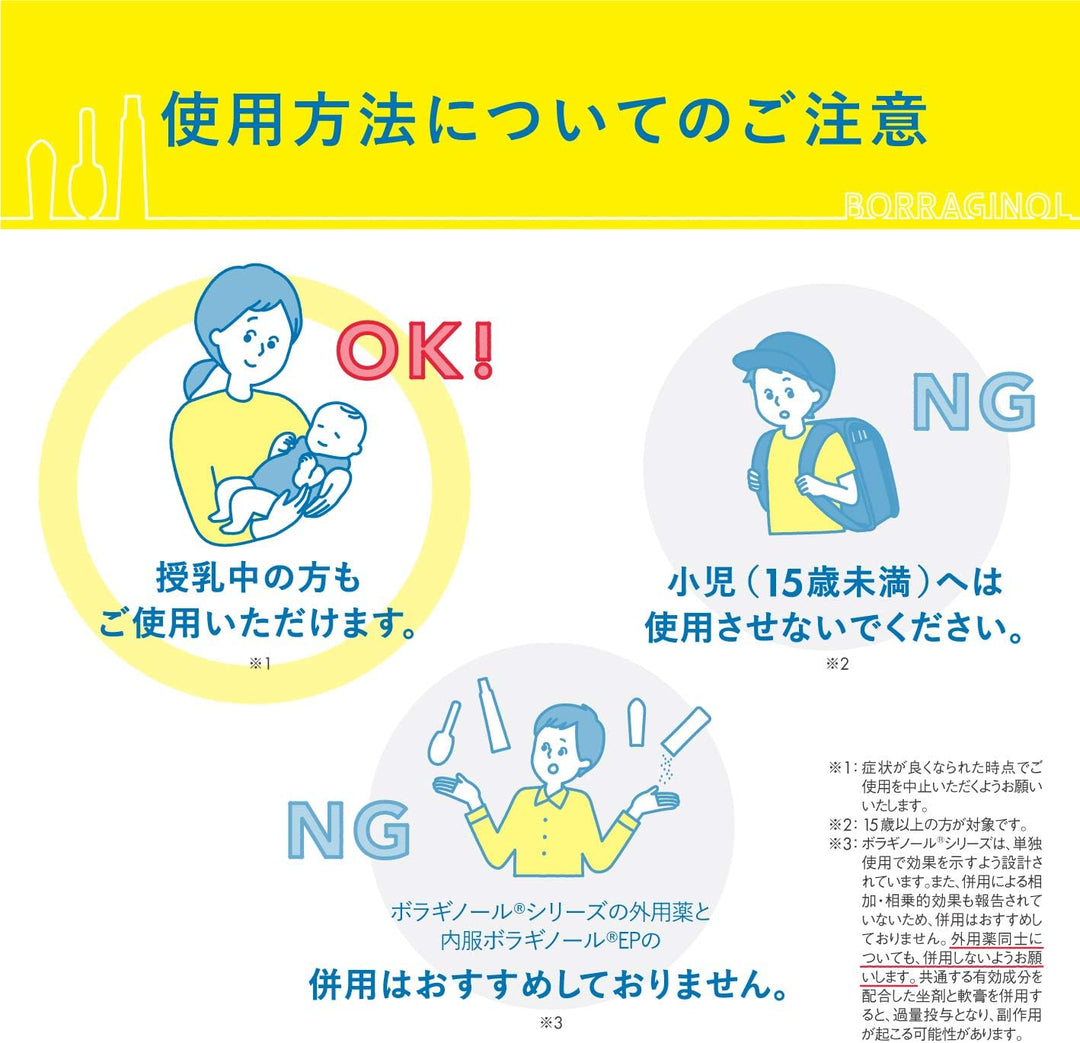 天藤製藥 保能痔 Borraginol A系列 痔瘡注入軟膏 10支/30支入