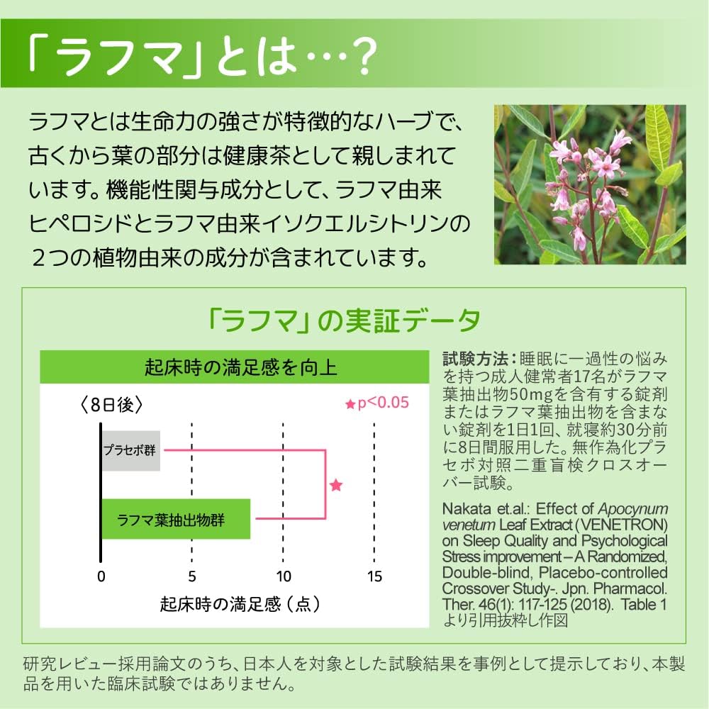 白兔牌 DORIERU Natural Sleep 助眠錠