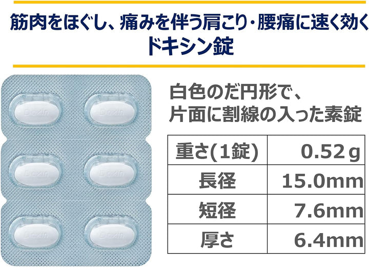 合利他命製藥 多辛片 肩頸酸痛藥