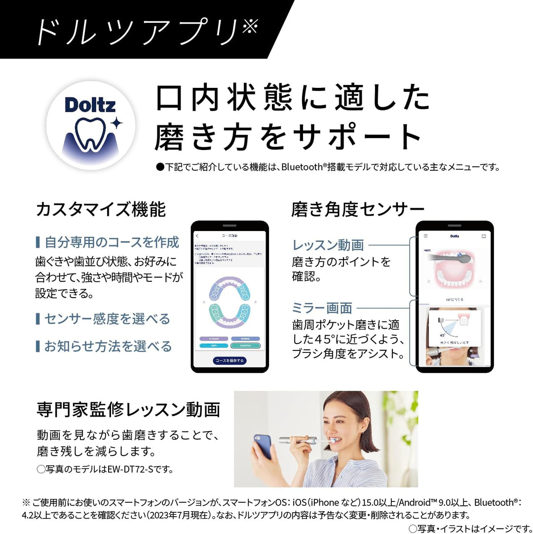 Panasonic 國際牌 Doltz 音波電動牙刷 EW-DA57 EW-DA37