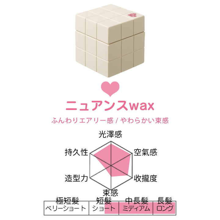 ARIMINO PEACE 魔術方塊 超塑髮蠟